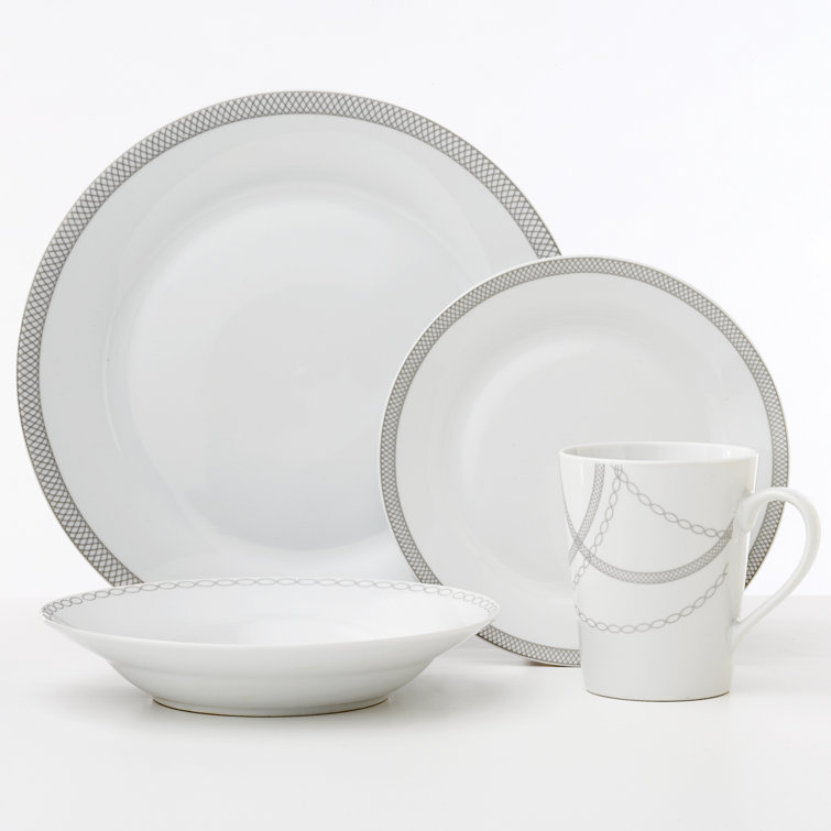 Breakwater Bay Adams 16 Piece Dinnerware Set, Service for 4 & Reviews